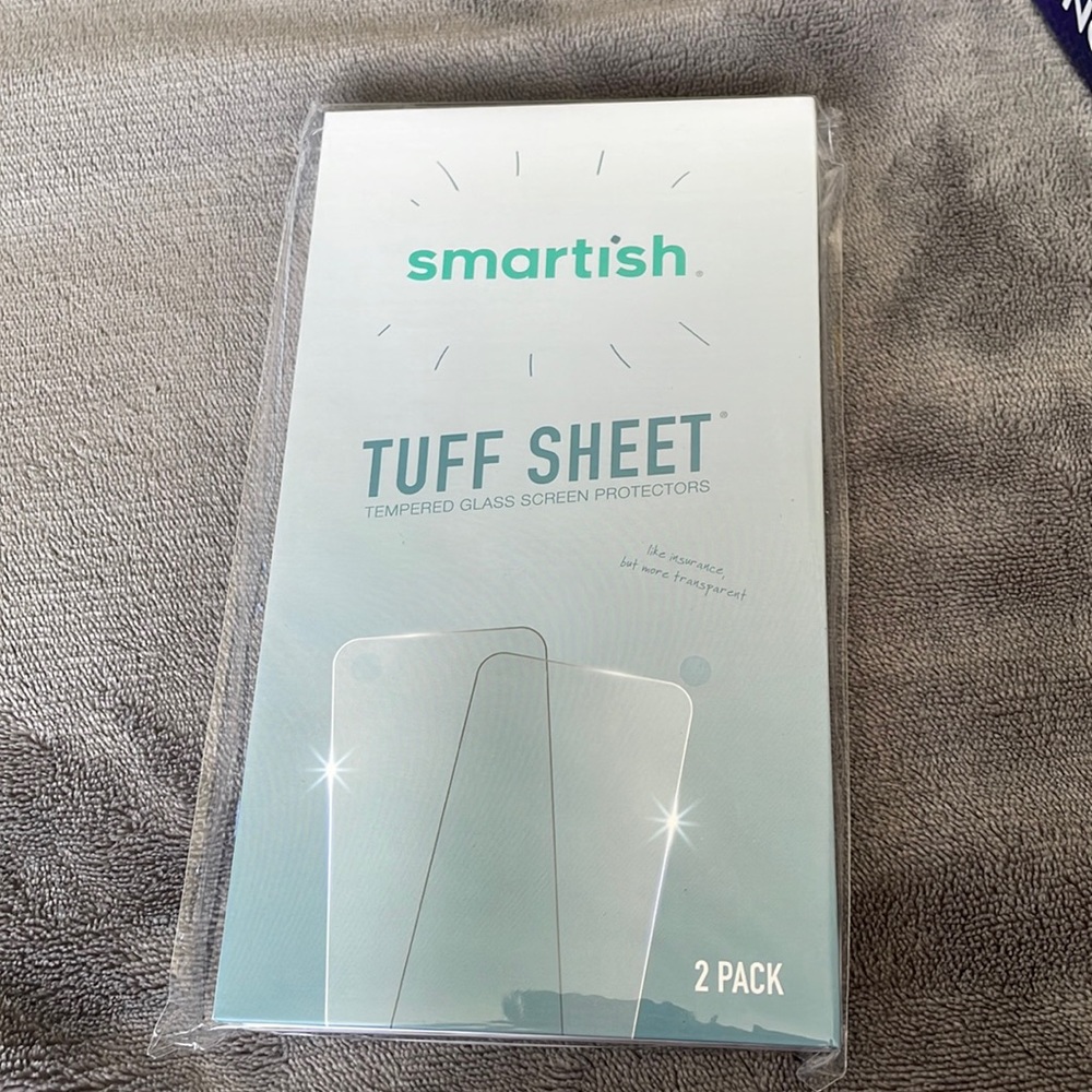 2-pack Smartish tempered glass screen protectors, iPhone 12 mini (5.4” screen)